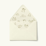 Lovebirds & Sweethearts Wedding Envelope Liner | Set of 10 Envelope Liners