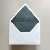 A7 Euro Flap Envelope Liners | Fresco in Forest Green | Pack of 10 Envelope Liners