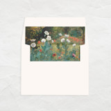 A7 Envelope Liners Square Flap // Field of Poppies  (Set of 25) Envelope Liners