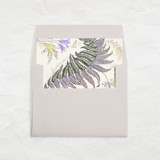 A7 Liners Square Flap // Feather Ferns (Set of 25) Envelope Liners