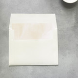 Neutral Watercolor Square Envelope Liner | Set of 10 | For 5x7” invitations  Envelope Liners