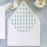 Ellie Envelope Liners | Delphinium Watercolor (10 Pack) Envelope Liners