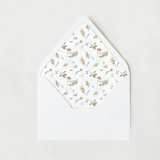 Wildflower Liner | Set of 25 Euro Envelope Liners Envelope Liners