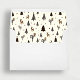 Vintage Christmas: Nostalgic Envelope Liners | Set of 25 Envelope Liners