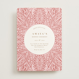 AMAYA Mehndi Invitations