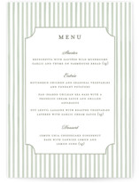 Greenery crest Menus