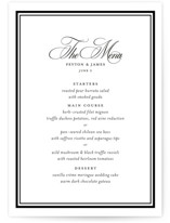 New York Skyline Menus