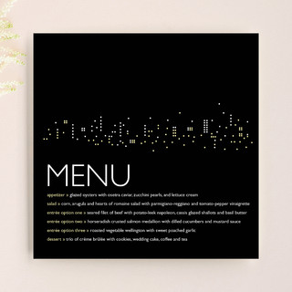 Night Lights Menus