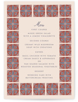 Block Print Tile Menus