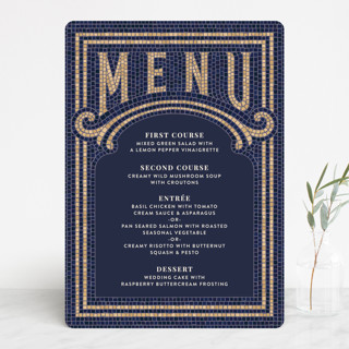 Mosaic Menus