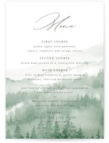 Over the mountains Menus