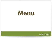 Menu Signs