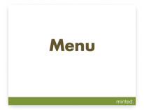 Menu Signs