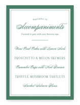 Fresh Classic Menu Signs