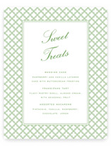 Garden Trellis Menu Signs