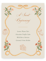 Garden Heirloom Menu Signs