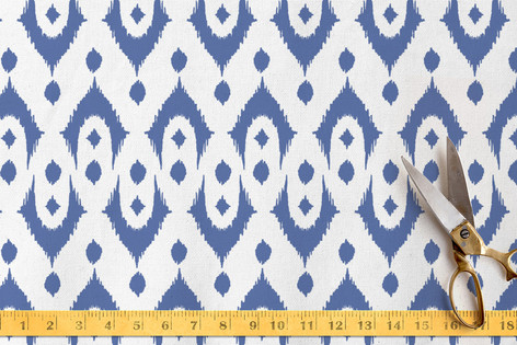 Dotted Ikat Fabric