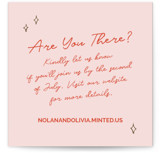 Party On! Foil-Pressed Mini Enclosure Cards