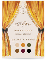 Tuileries Foil-Pressed Mini Enclosure Cards