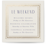 Tiled Romance Foil-Pressed Mini Enclosure Cards