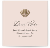 tropical getaway Foil-Pressed Mini Enclosure Cards