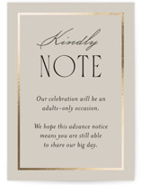 Foil-Pressed Mini Enclosure Cards