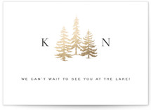 Gilded Forest Foil-Pressed Mini Enclosure Cards