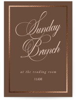 Playbill Foil-Pressed Mini Enclosure Cards