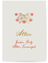 Chantilly Foil-Pressed Mini Enclosure Cards