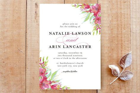 Colorful Watercolor Floral Cards