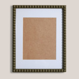 Thyme Beaded Frame with White Mat Frames