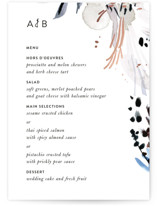 sara Foil-Pressed Menus