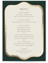 Frame Foil-Pressed Menus