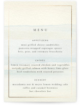 Contemplate Foil-Pressed Menus