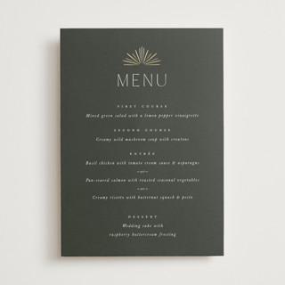 Fringe Foil-Pressed Menus