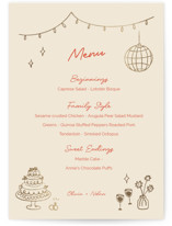 Party On! Foil-Pressed Menus