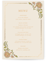 Marigold Foil-Pressed Menus