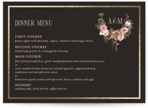 Flouriishing Foil-Pressed Menus