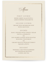 Ahlum Foil-Pressed Menus