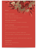 Happiness Foil-Pressed Menus
