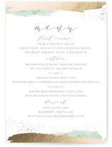 Tide Foil-Pressed Menus