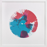 Abstract Spin Art in Rocket Pop