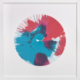 Abstract Spin Art in Rocket Pop