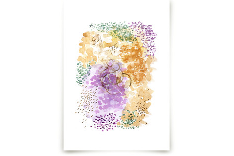 Ripples Watercolor Fine Art Prints