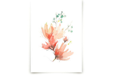 Blush Blossoms Fine Art Prints