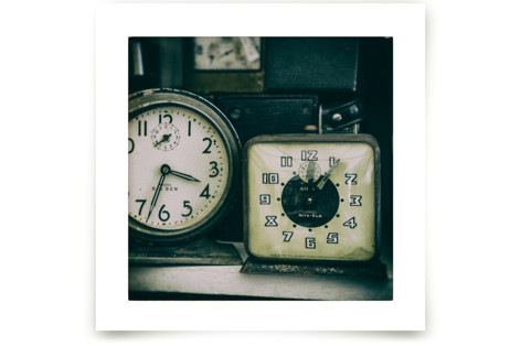 Two Clocks Fine Art Prints
