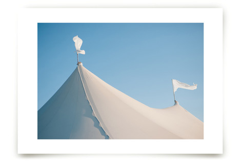 White Tents Fine Art Prints