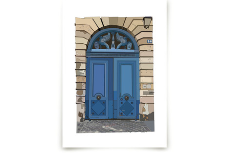 The Blue Door Fine Art Prints