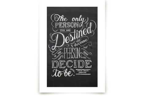 Emerson Quote Fine Art Prints