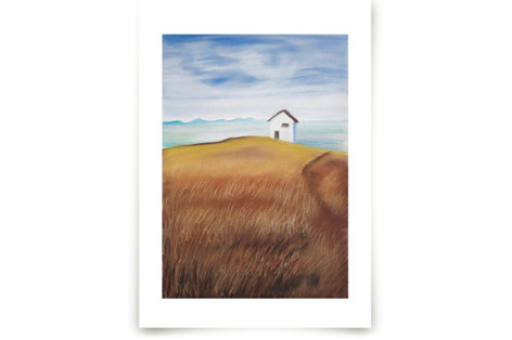 British Columbia Cottage Fine Art Prints